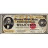 Image 1 : 1922 $100 Gold Certificate Note