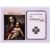 Image 1 : 1558 KB Hungary Denar 'Madonna and Child' Coin NGC XF45 w/ Story Box