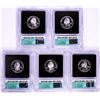 Image 2 : 2002-S Silver Proof State Quarter (5) Coin Set ICG PR70DCAM
