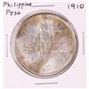 Image 1 : 1910 Philippine Peso Silver Coin