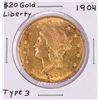 Image 1 : 1904 $20 Liberty Head Double Eagle Gold Coin