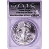 Image 1 : 2018 $1 American Silver Eagle Coin ANACS MS70 First Day of Issue