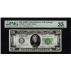 Image 1 : 1928B $20 Federal Reserve Note Chicago Fr.2052-G PMG Choice Very Fine 35 Light Green