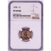 Image 1 : 1958 Proof Lincoln Wheat Cent Coin NGC PF69RD