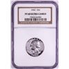 Image 1 : 1962 Proof Washington Quarter Coin NGC PF68 Ultra Cameo