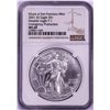 Image 1 : 2021-(S) Type 1 $1 American Silver Eagle Coin NGC MS69