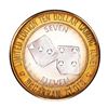 Image 1 : .999 Silver McCarran International Airport Las Vegas, NV $10 Limited Casino Token