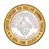 Image 2 : .999 Silver Circus Circus Casino Las Vegas, Nevada $10 Limited Edition Gaming Token