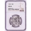 Image 1 : 1953 Franklin Half Dollar Coin NGC MS64