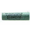 Image 3 : Original Bank Roll of (50) Brilliant Uncirculated 1960 Roosevelt Dime Coins