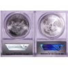 Image 2 : Lot of 2013 & 2013-(S) $1 American Silver Eagle Coins ANACS MS70 First Day of Issue