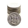 Image 1 : Roll of (20) Brilliant Uncirculated 1963 Franklin Half Dollar Coins