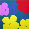 Image 2 : Andy Warhol "Flowers 1165" Print Serigraph On Paper