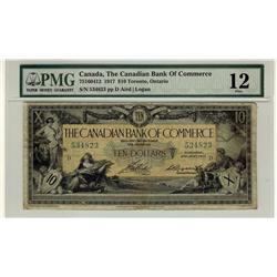 The Canadian Bank of Commerce, 1917 $10 #534823, CH-75-16-04