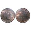 Image 1 : 1¢ 1893 ICCS MS63RB.  A nice coin with lots of lustre and ni