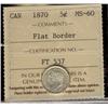 Image 1 : 1870 5¢ FB ICCS MS60.