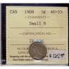Image 1 : 1908  5¢ Small 8 ICCS AU55