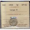 Image 1 : 1908 5¢ Large 8 ICCS SP-62..