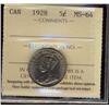 Image 1 : 1928 5¢ ICCS MS64.