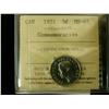 Image 1 : 5¢ 1951 Commem ICCS MS65.