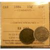 Image 1 : 1884  10¢ ICCS G6
