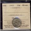 Image 1 : 1933 10¢ ICCS MS64.