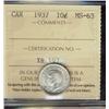 Image 1 : 1937 10¢ ICCS MS63.