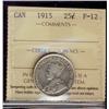 Image 1 : 1915 25¢ ICCS F12.