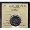 Image 1 : 2005P 25¢ Caribou ICCS MS64.