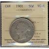 Image 1 : 1901 50¢ ICCS VG8.