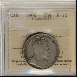 1906 50¢ ICCS F12.