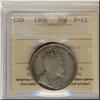 Image 1 : 1906 50¢ ICCS F12.