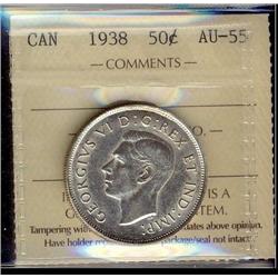 1938 50¢ ICCS AU55.