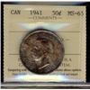 Image 1 : 1941 50¢ ICCS MS65.