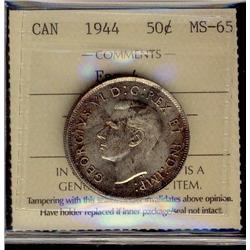 1944 50¢ Far 4 ICCS MS65