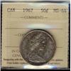 Image 1 : 1967 50¢ ICCS MS64.