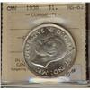 Image 1 : 1938 $1 ICCS MS62