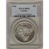 Image 1 : 1946 $1 PCGS MS-63, nicely toned. 