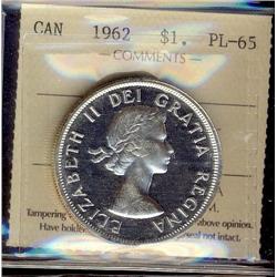 1962 $1 ICCS PL65.