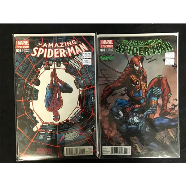 The AMAZING SPIDER-MAN #001/ #001 (MARVEL COMICS) Variant Editions