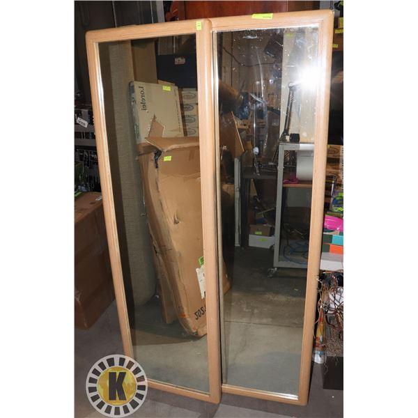 LOT OF 2 MIRRORS