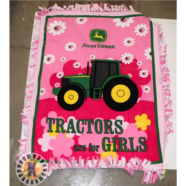 JOHN DEERE "TRACTORS ARE FOR GIRLS"