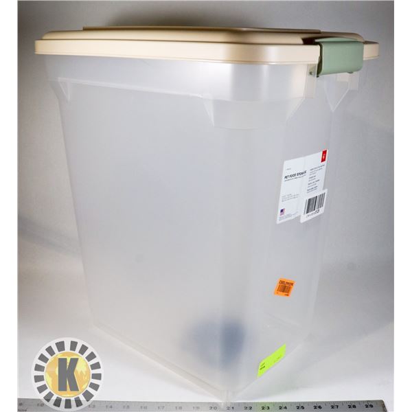 PET FOOD STORAGE