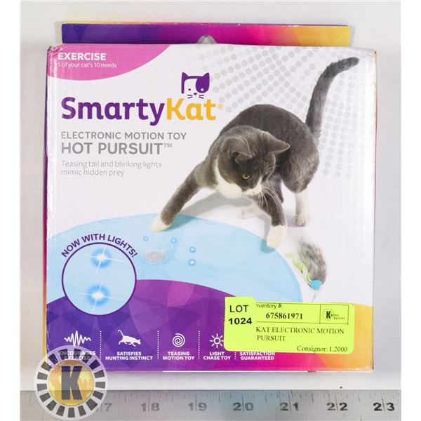 SMARTY KAT ELECTRONIC MOTION TOY HOT PURSUIT