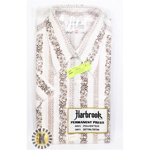 NEW VINTAGE HARBROOK PERMANENT PRESS SHIRT