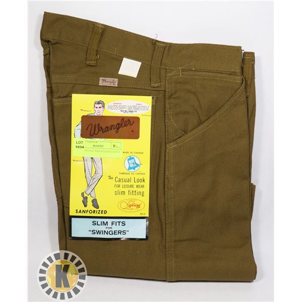 NEW VINTAGE WRANGLER SLIM FIT JEANS