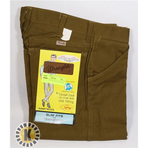 NEW VINTAGE WRANGLER SLIM FIT JEANS