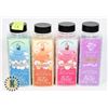Image 1 : LOT OF 4 NEW ASSORTED SCENT BATH SALTS 500G EACH
