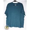 Image 1 : MENS AQUA VNECK TEE SIZE XXL