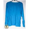 Image 1 : WOMENS BLUE LONG SLEEVE TEE SIZE XL